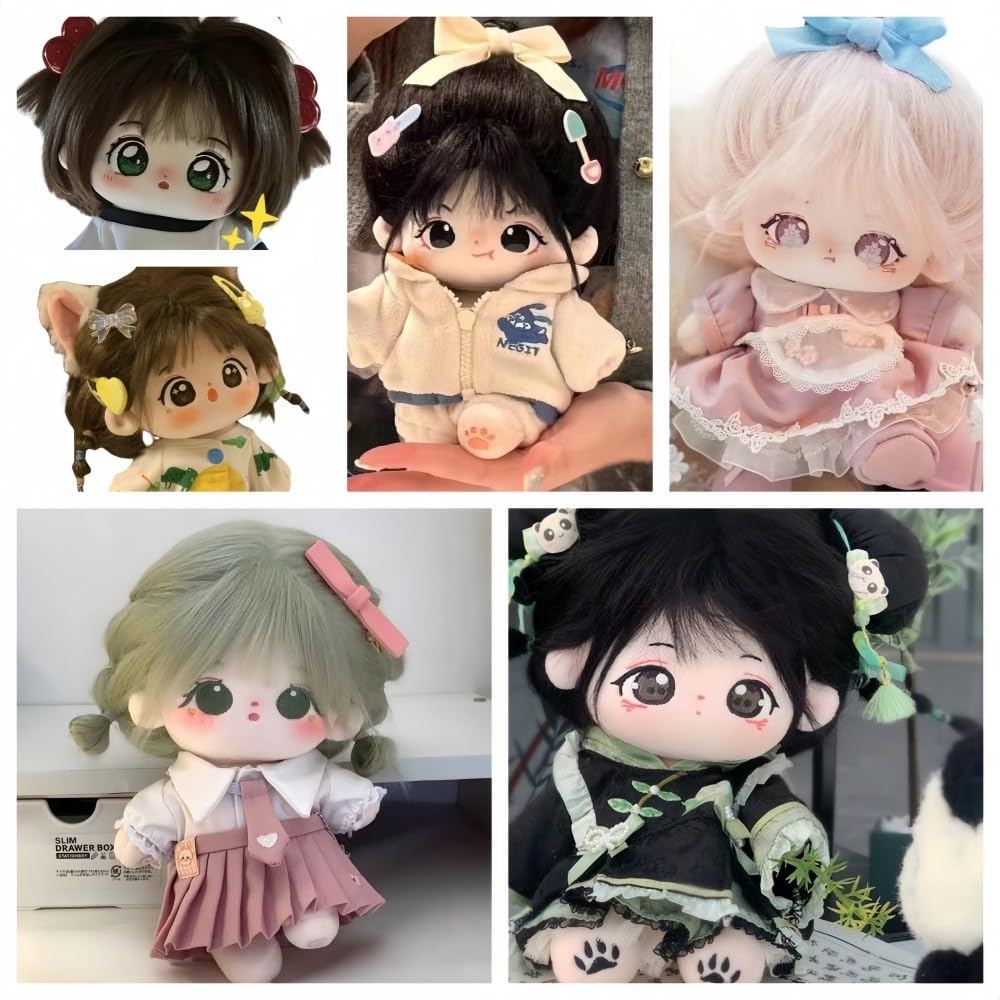 Amazon | Pisipe ふわふわコットン人形♡20cm超萌えぬいぐるみ♡着せ